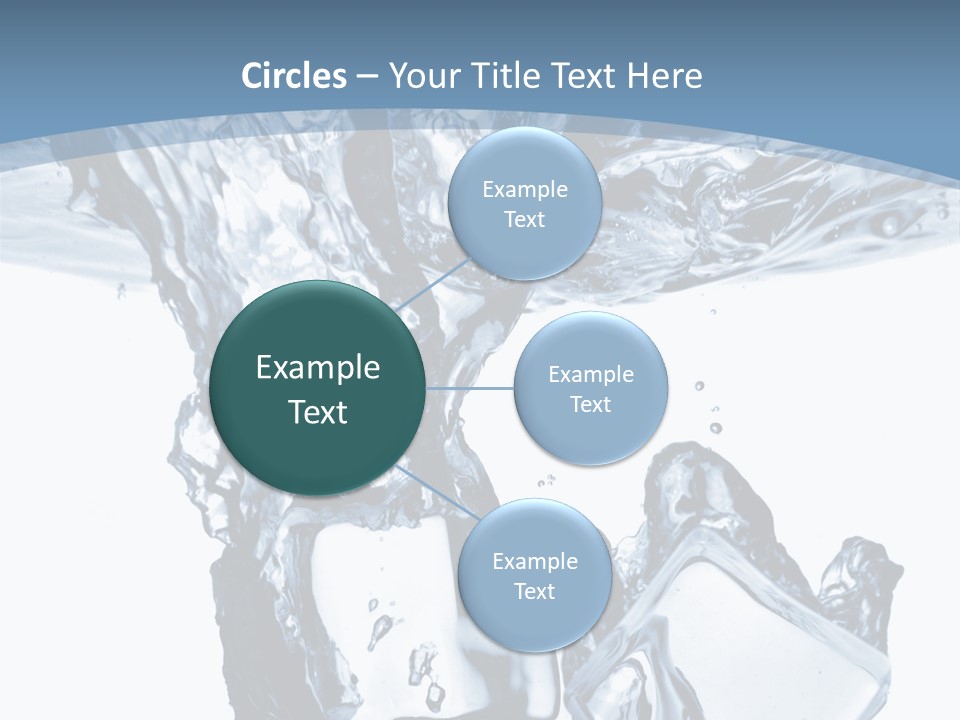 Bar Cube Backdrop PowerPoint Template