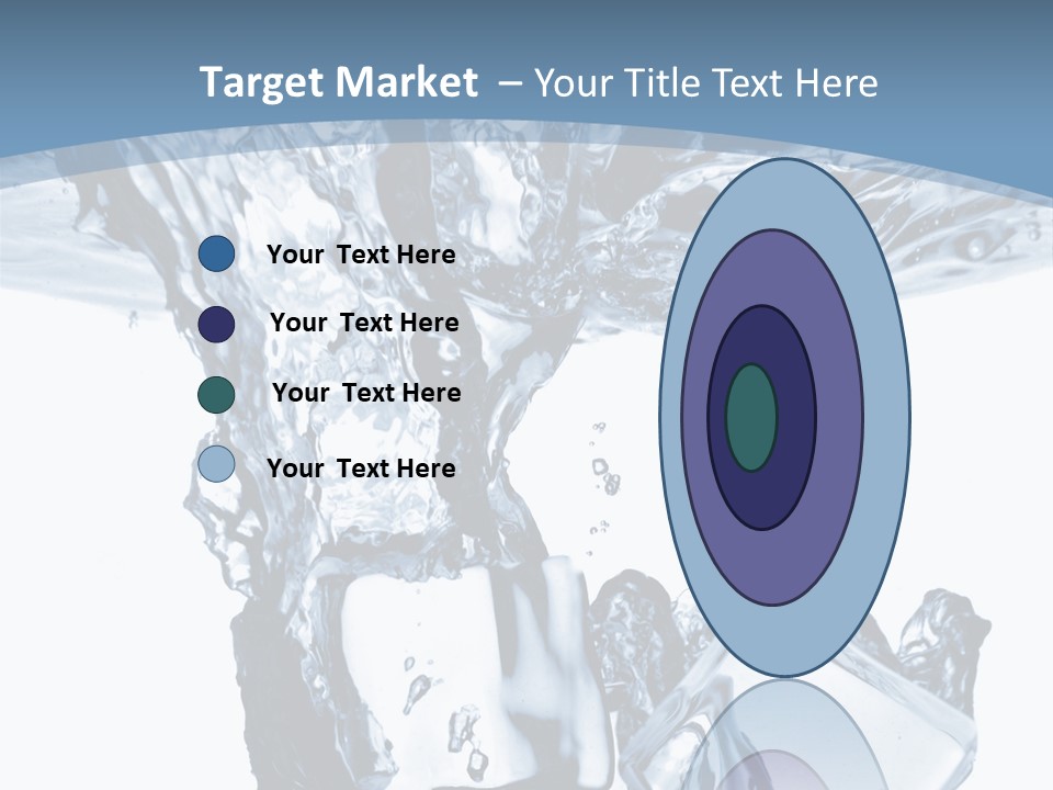 Bar Cube Backdrop PowerPoint Template