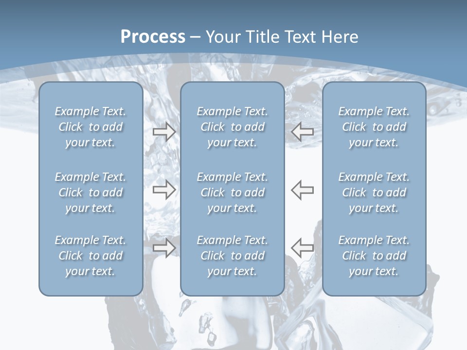 Bar Cube Backdrop PowerPoint Template