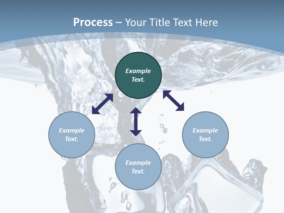 Bar Cube Backdrop PowerPoint Template