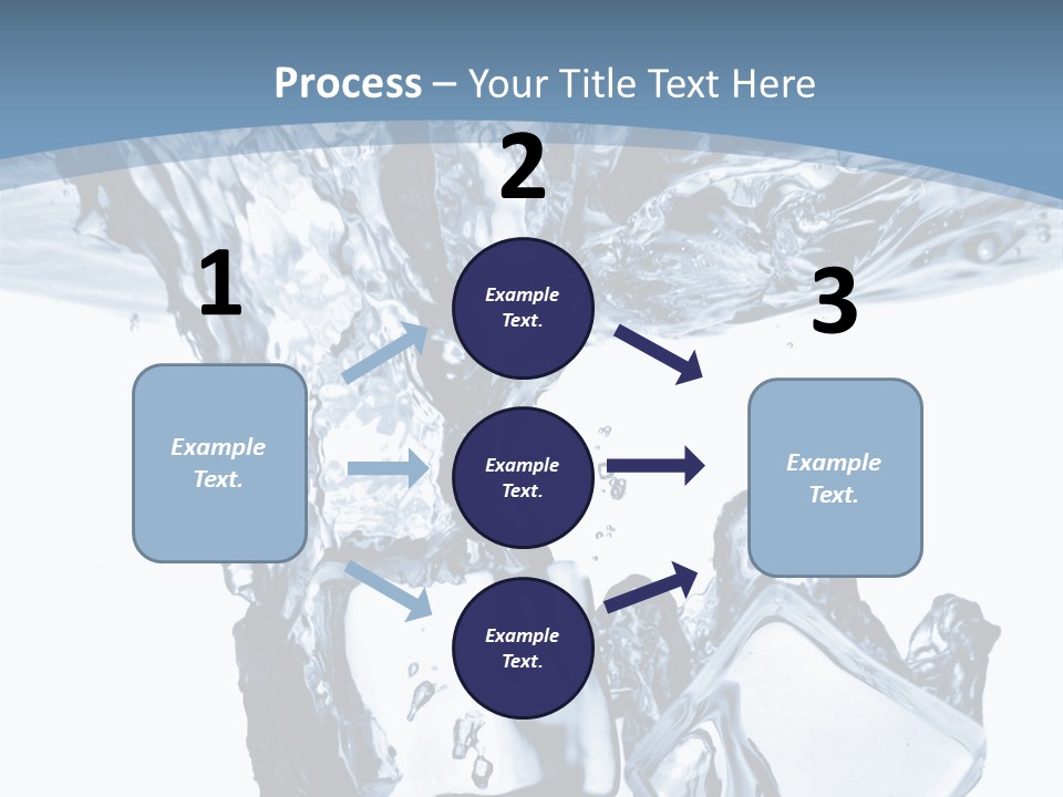 Bar Cube Backdrop PowerPoint Template