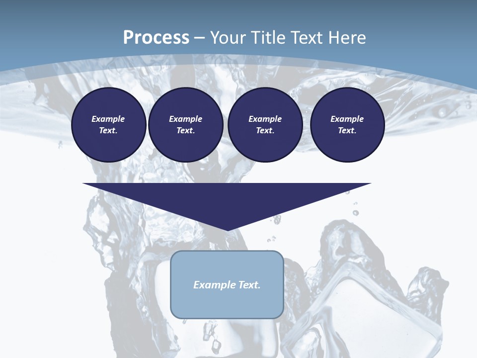 Bar Cube Backdrop PowerPoint Template