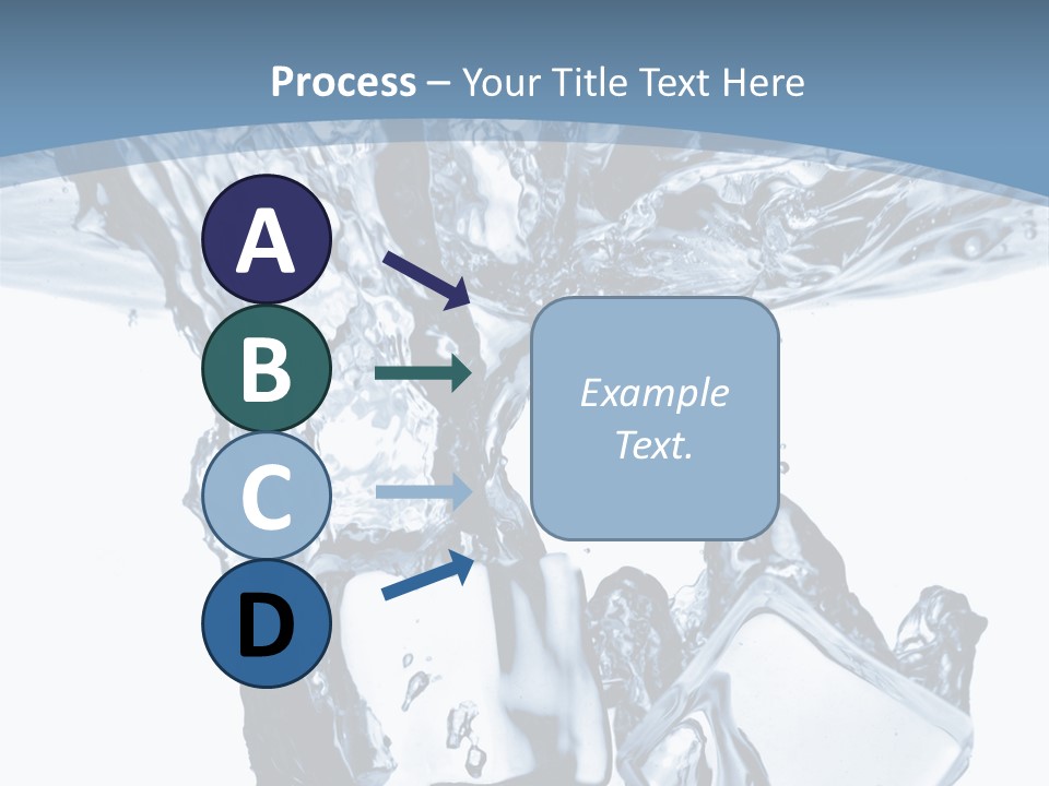 Bar Cube Backdrop PowerPoint Template
