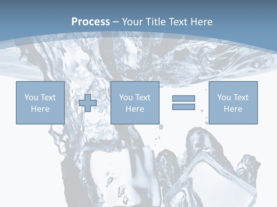 Bar Cube Backdrop PowerPoint Template