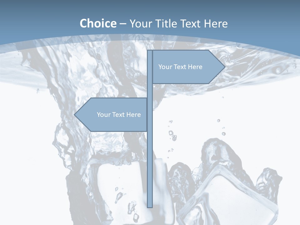 Bar Cube Backdrop PowerPoint Template