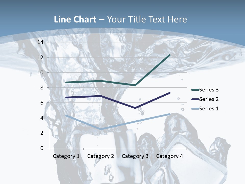 Bar Cube Backdrop PowerPoint Template