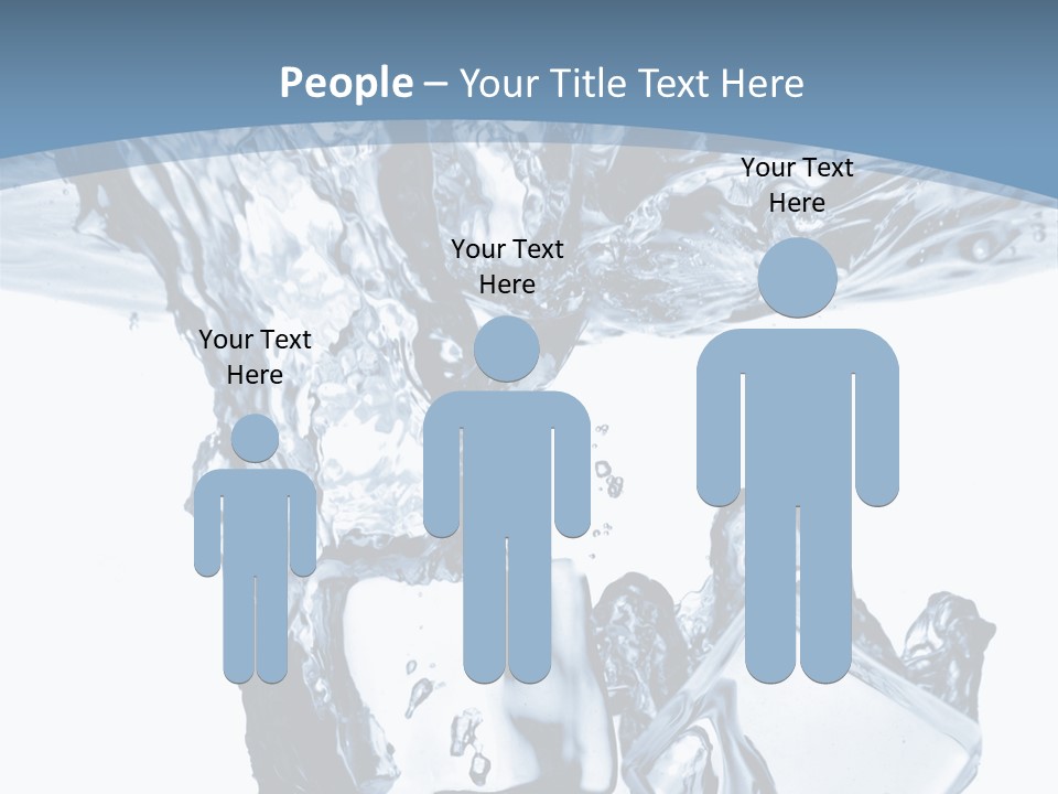 Bar Cube Backdrop PowerPoint Template