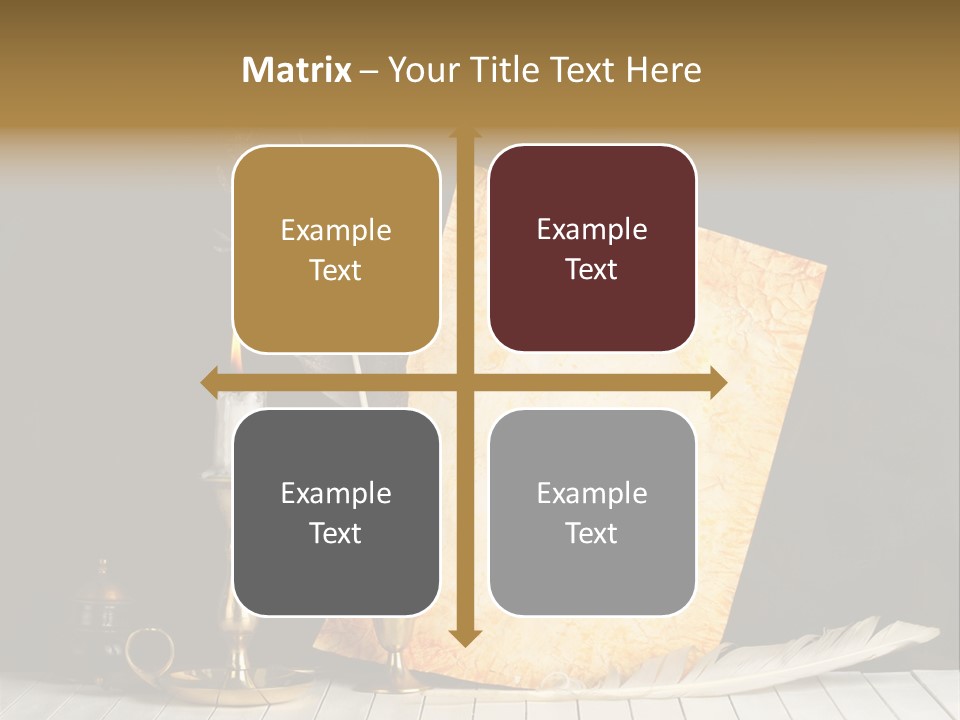 Vintage Aged Character PowerPoint Template