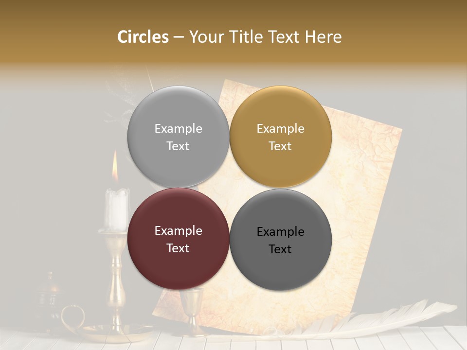 Vintage Aged Character PowerPoint Template