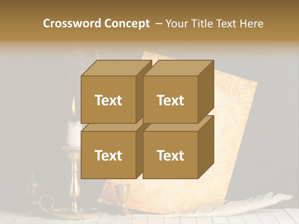 Vintage Aged Character PowerPoint Template