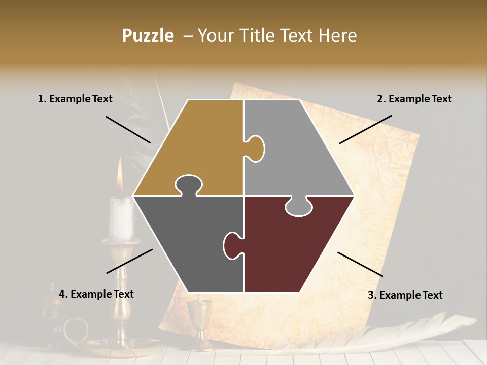 Vintage Aged Character PowerPoint Template