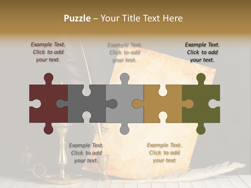 Vintage Aged Character PowerPoint Template