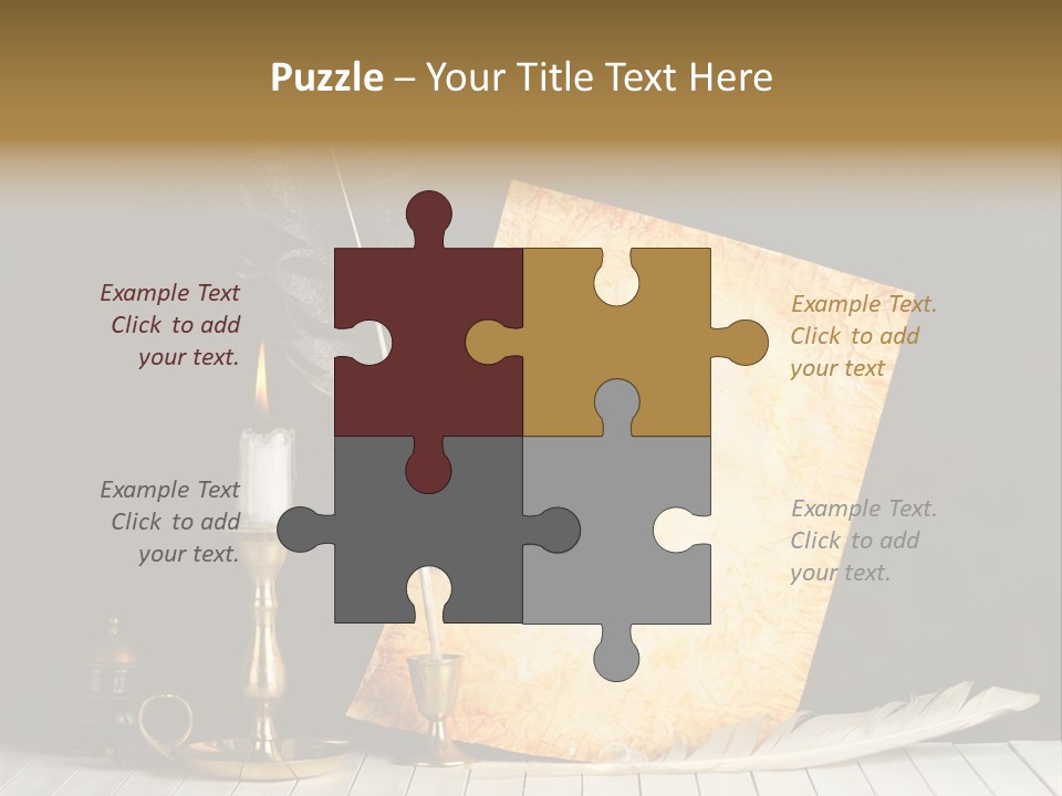 Vintage Aged Character PowerPoint Template