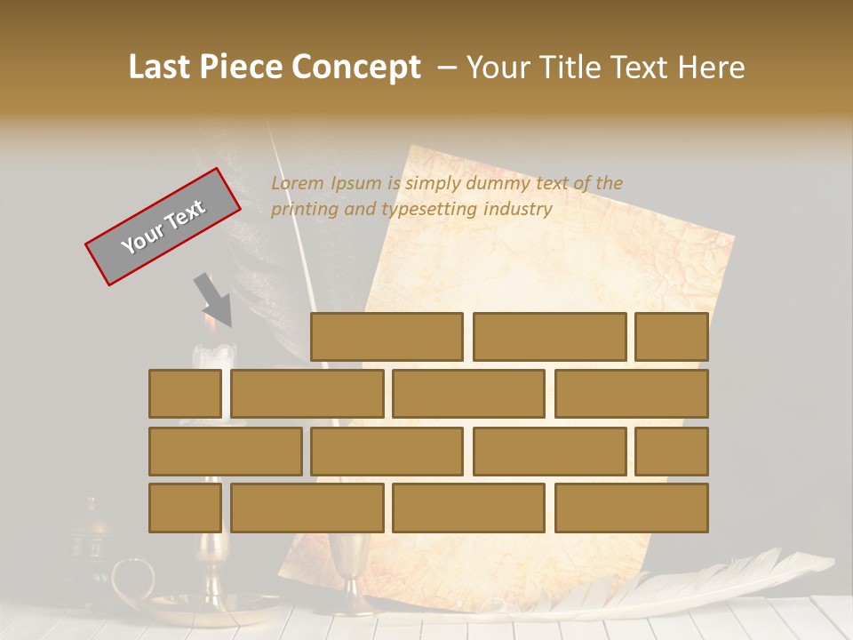 Vintage Aged Character PowerPoint Template