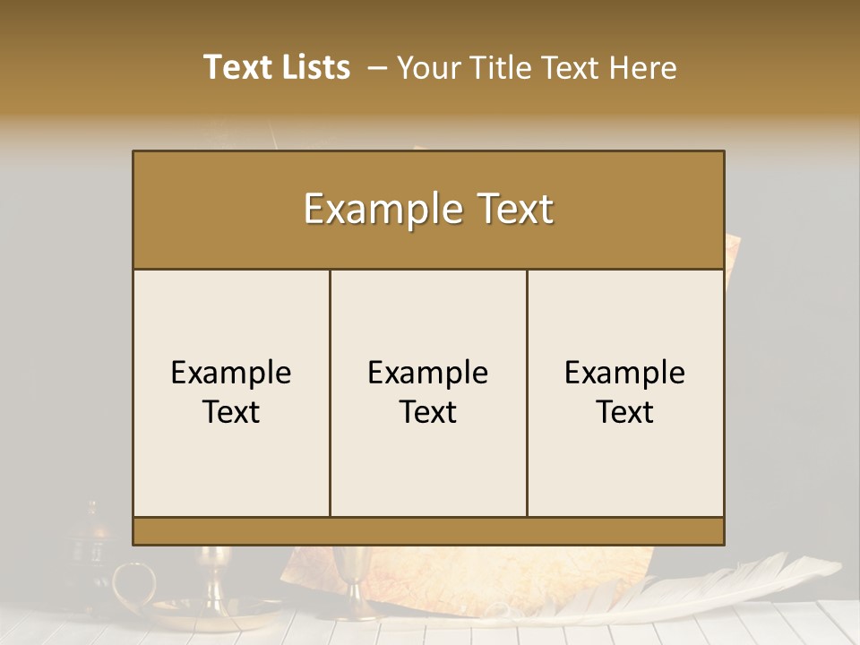 Vintage Aged Character PowerPoint Template