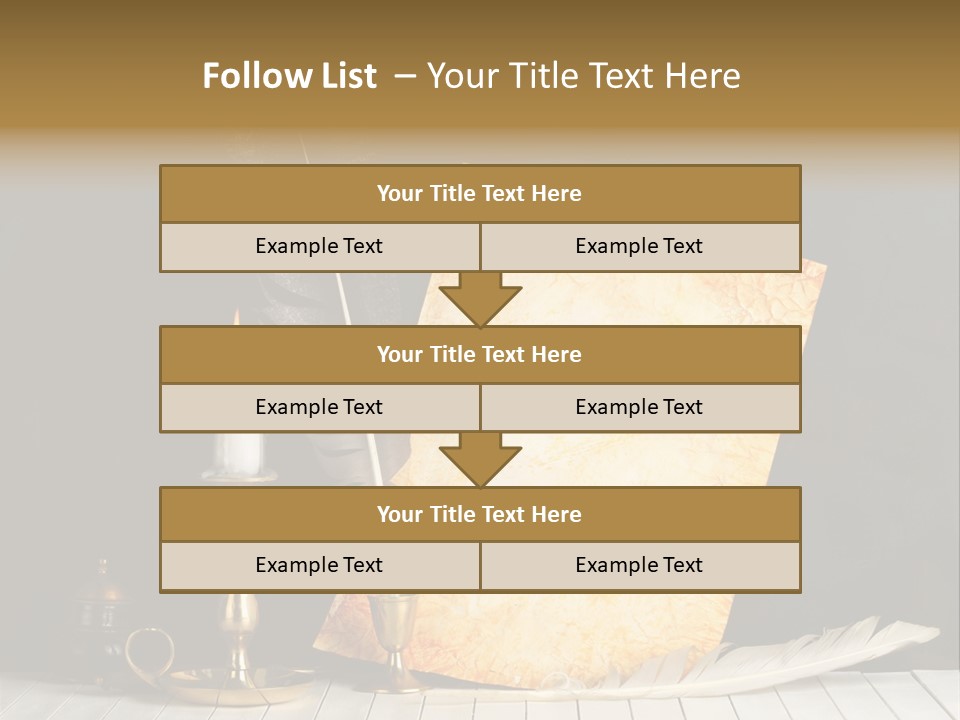 Vintage Aged Character PowerPoint Template