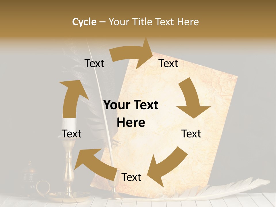 Vintage Aged Character PowerPoint Template