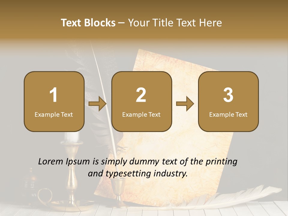 Vintage Aged Character PowerPoint Template