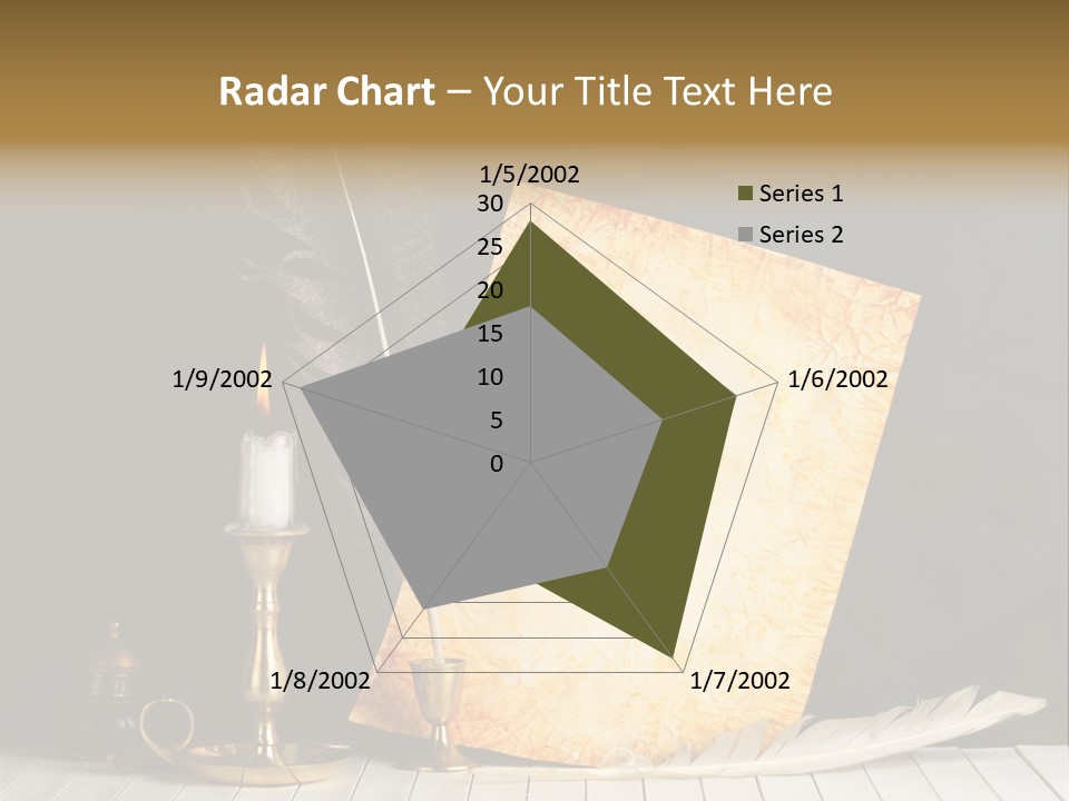 Vintage Aged Character PowerPoint Template