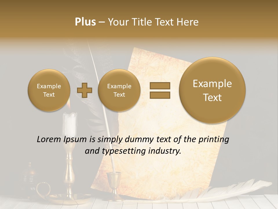 Vintage Aged Character PowerPoint Template