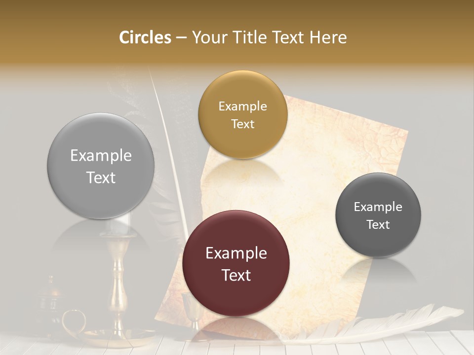 Vintage Aged Character PowerPoint Template