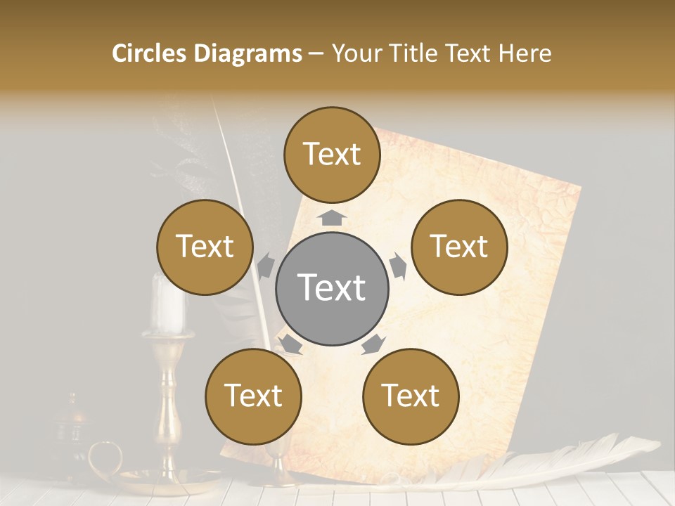 Vintage Aged Character PowerPoint Template