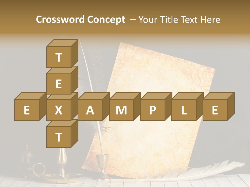 Vintage Aged Character PowerPoint Template