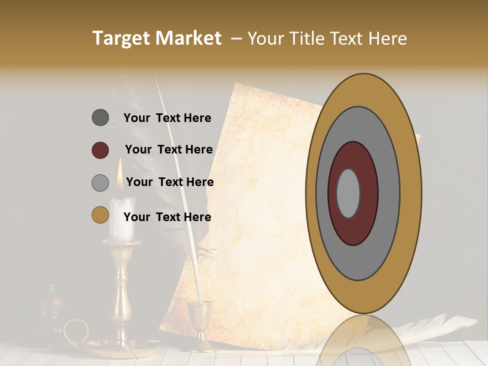 Vintage Aged Character PowerPoint Template