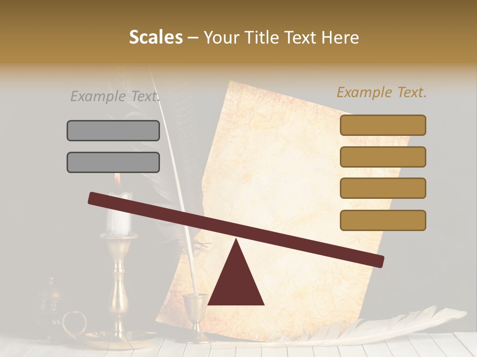 Vintage Aged Character PowerPoint Template