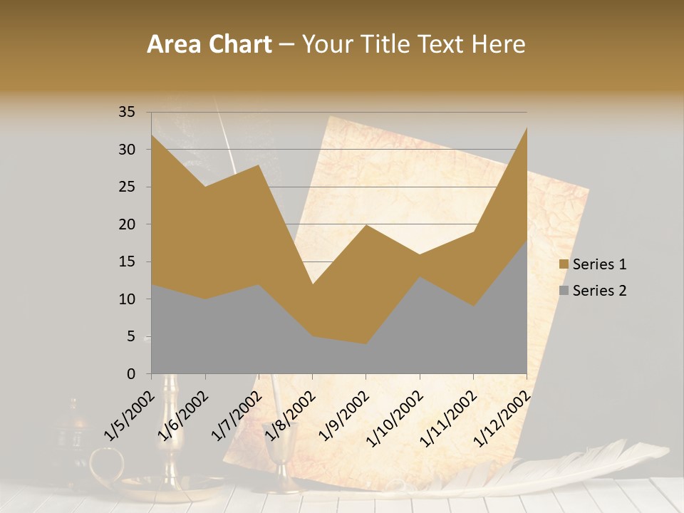 Vintage Aged Character PowerPoint Template