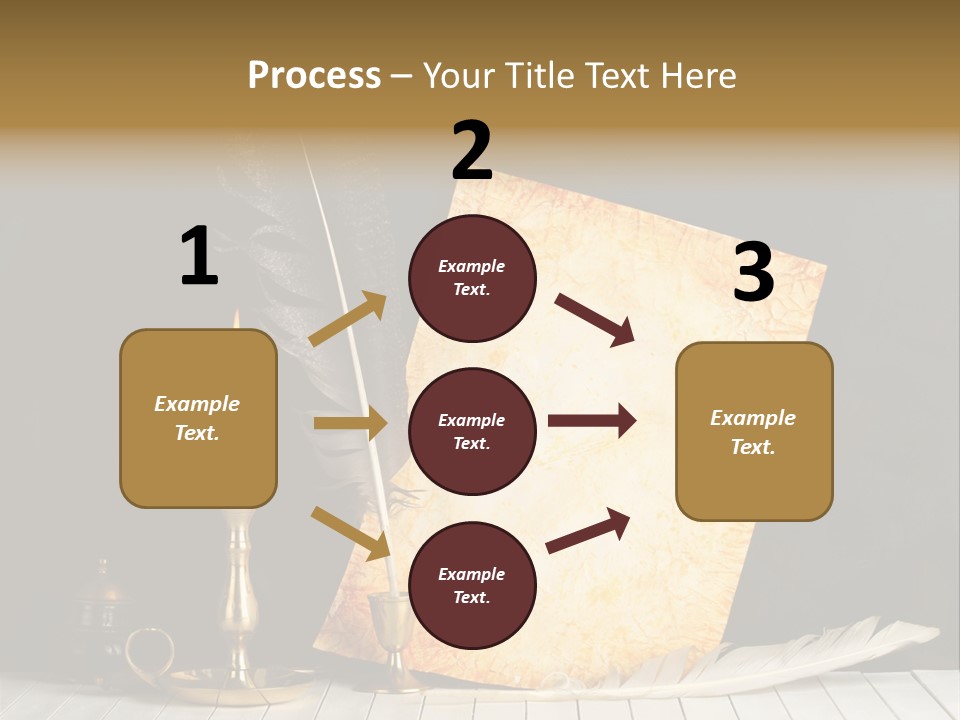Vintage Aged Character PowerPoint Template