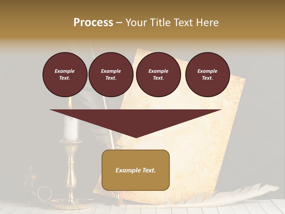 Vintage Aged Character PowerPoint Template