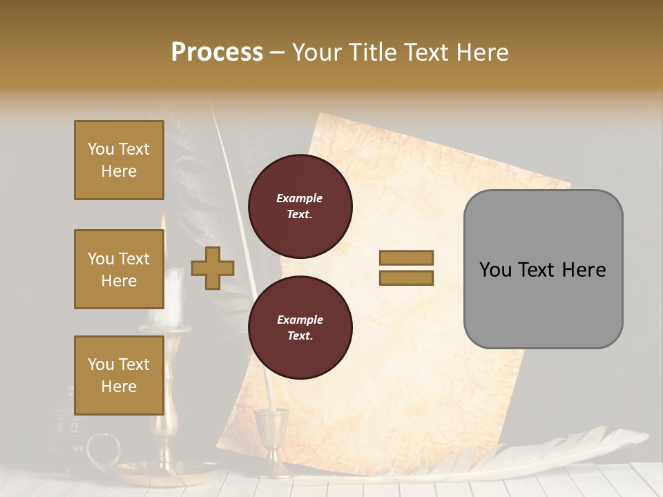 Vintage Aged Character PowerPoint Template