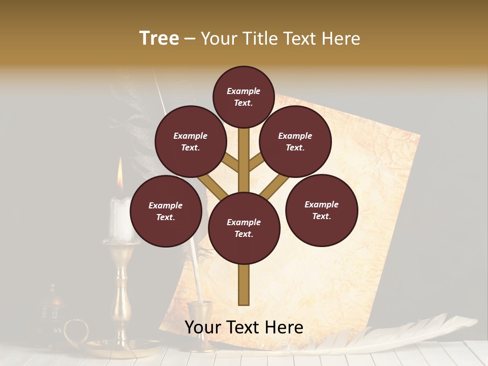 Vintage Aged Character PowerPoint Template