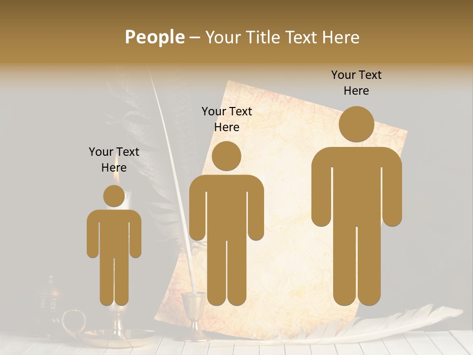 Vintage Aged Character PowerPoint Template