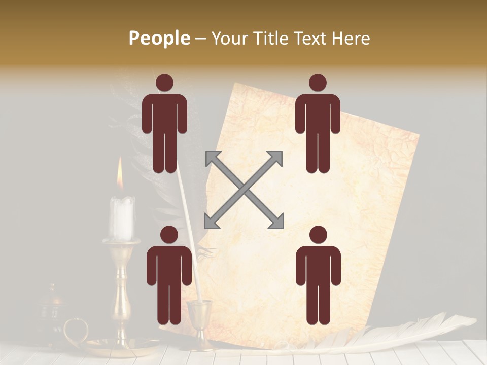 Vintage Aged Character PowerPoint Template