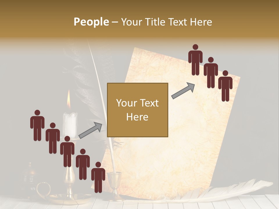 Vintage Aged Character PowerPoint Template