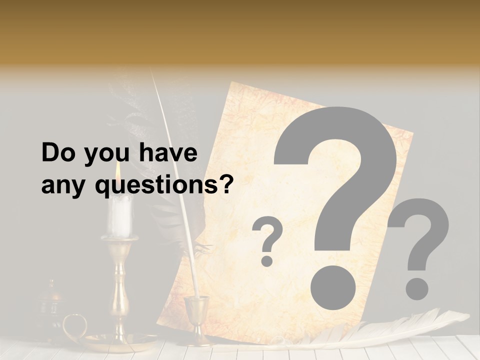 Vintage Aged Character PowerPoint Template