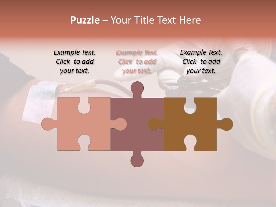 Red Nursing Biology PowerPoint Template