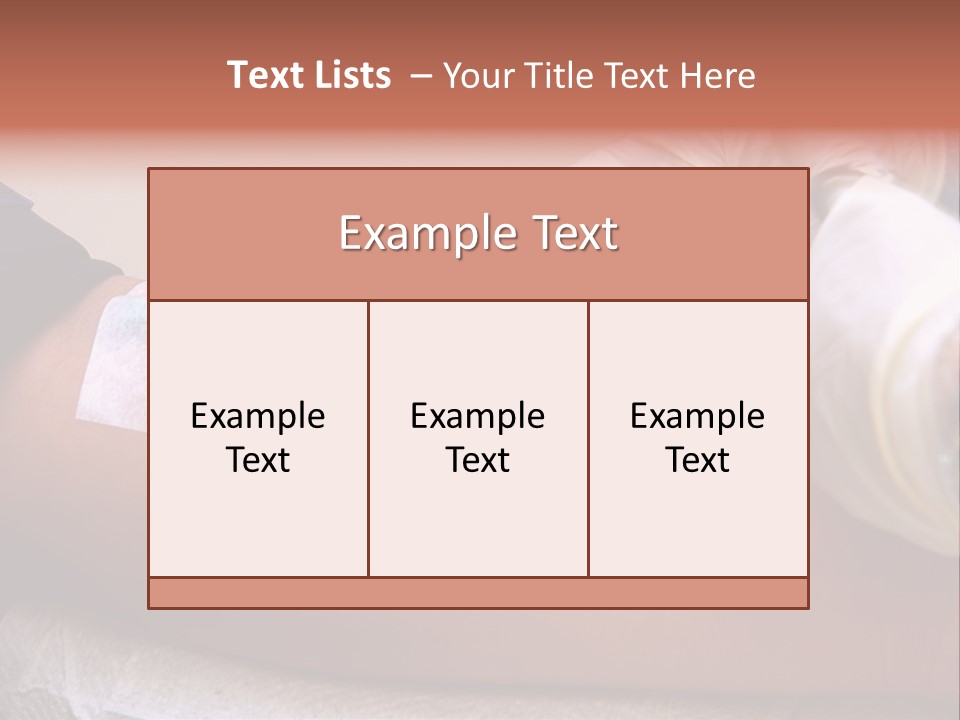 Red Nursing Biology PowerPoint Template