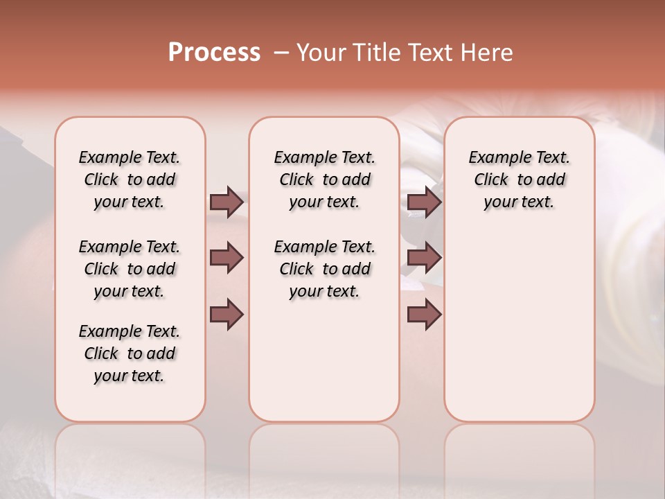Red Nursing Biology PowerPoint Template