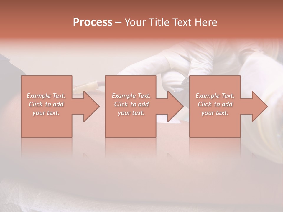 Red Nursing Biology PowerPoint Template