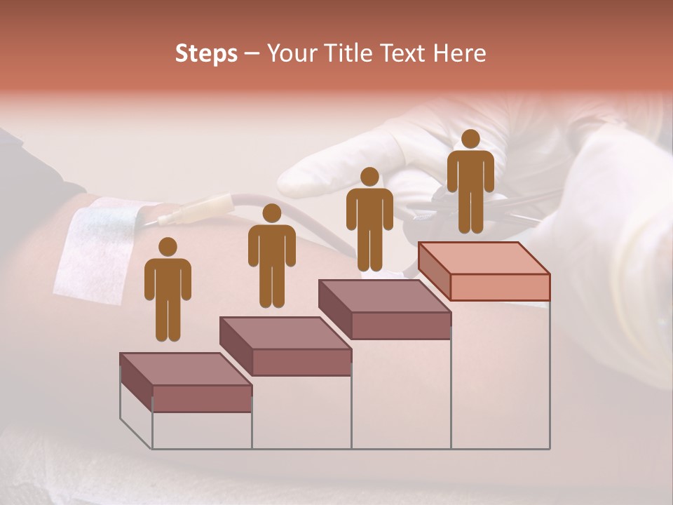 Red Nursing Biology PowerPoint Template