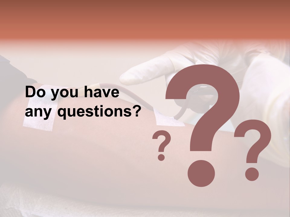 Red Nursing Biology PowerPoint Template