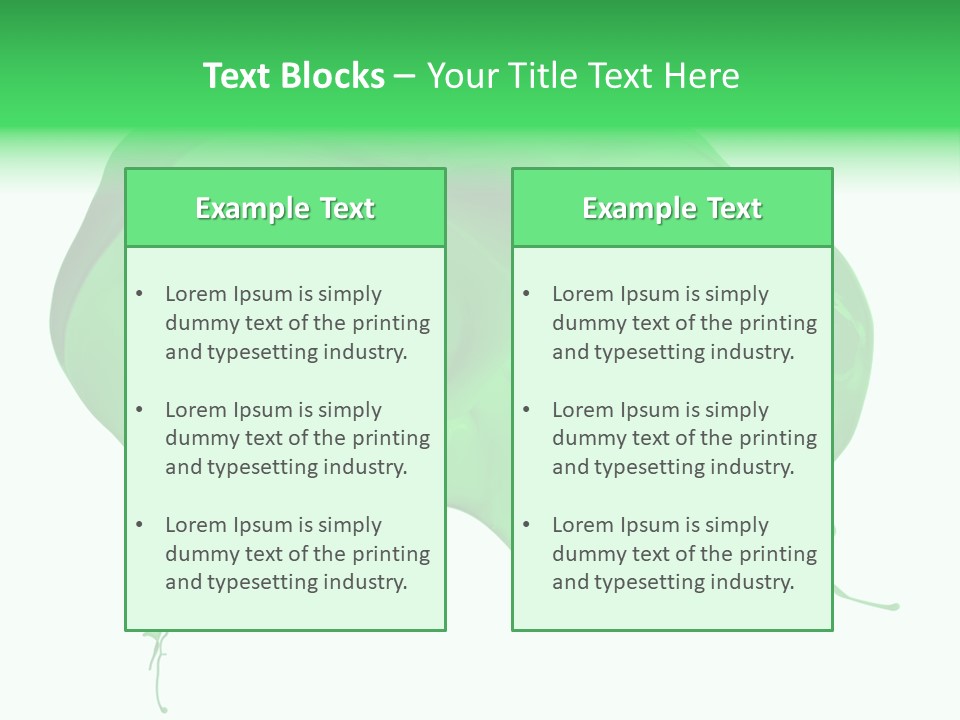 Isolated Spraying Splattered PowerPoint Template