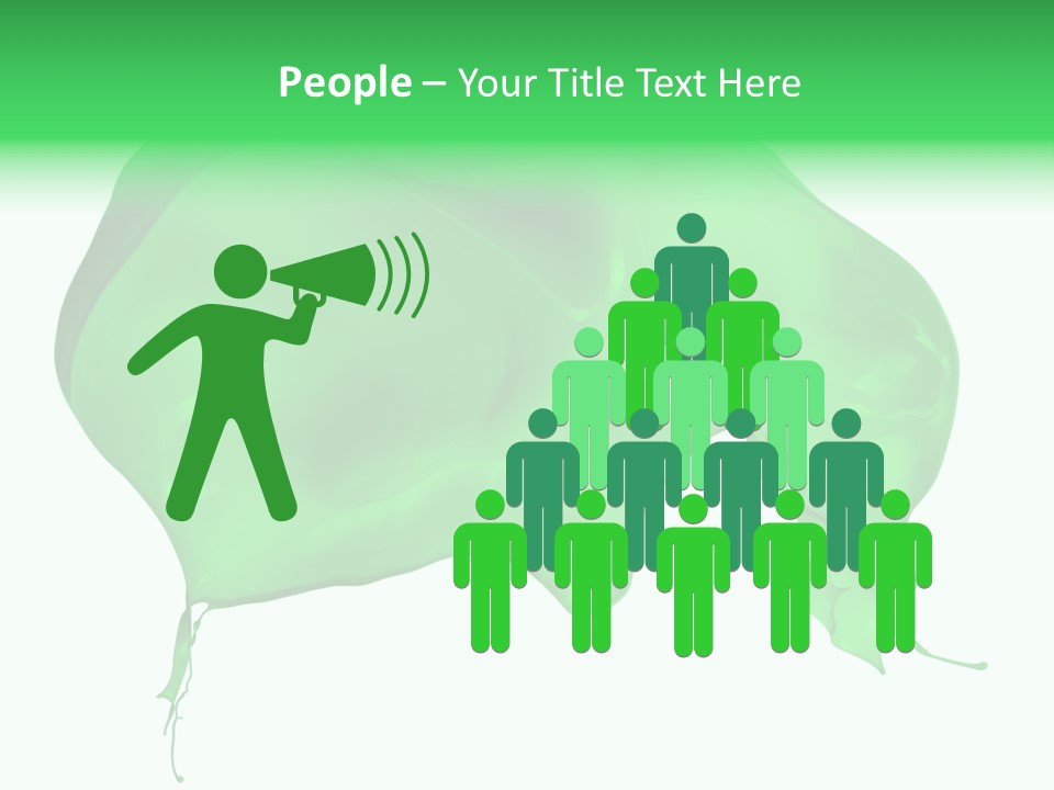 Isolated Spraying Splattered PowerPoint Template