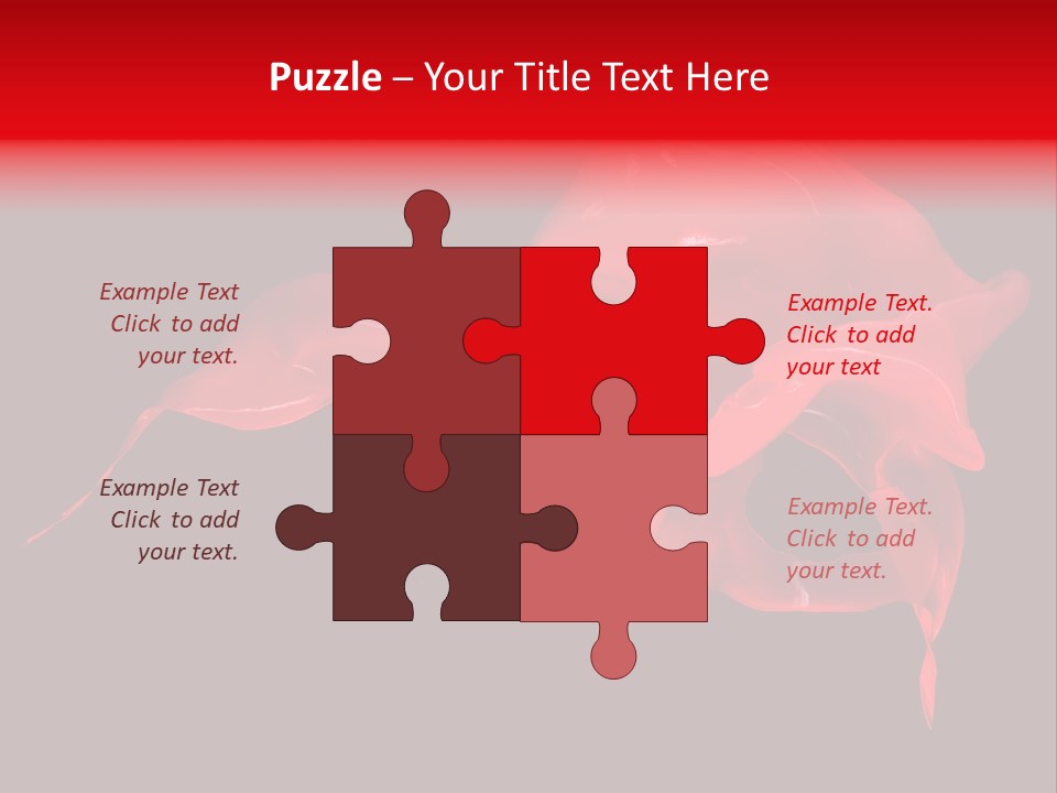 Splash Splashing Abstract PowerPoint Template