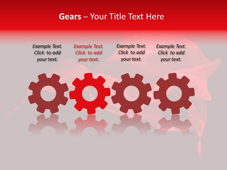 Splash Splashing Abstract PowerPoint Template