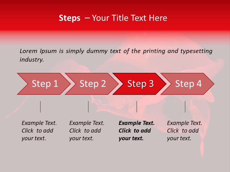 Splash Splashing Abstract PowerPoint Template