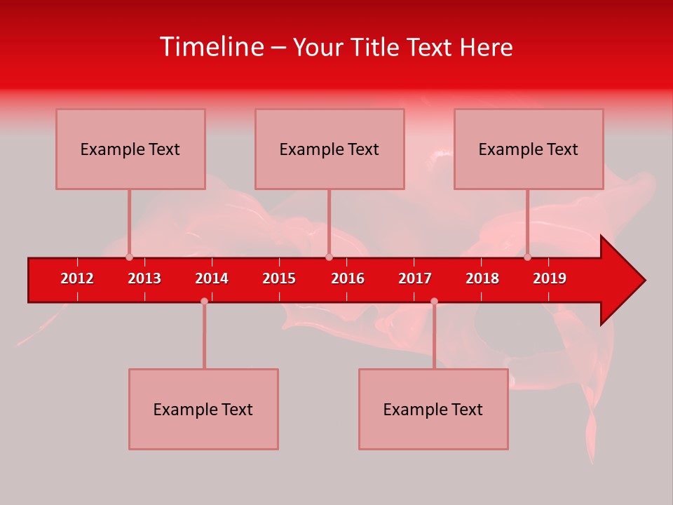 Splash Splashing Abstract PowerPoint Template